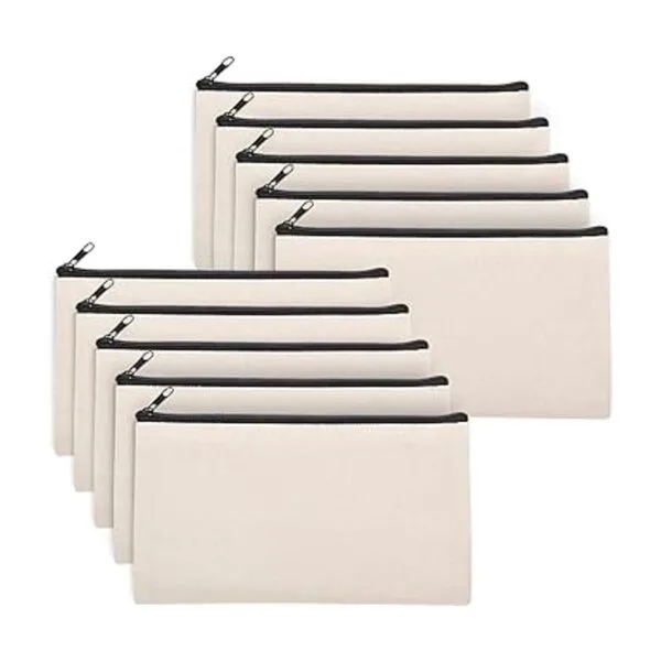 Cruleen Paquete de 10 bolsas en blanco para manualidades_1