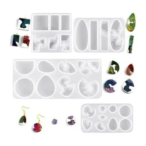 ZQYSING Moldes colgantes de resina de isla moldes de_6