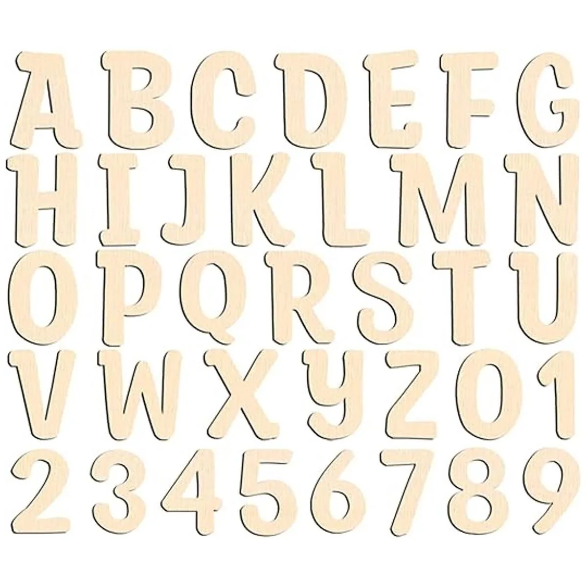 124 letras de madera de 2 pulgadas para manualidades_1