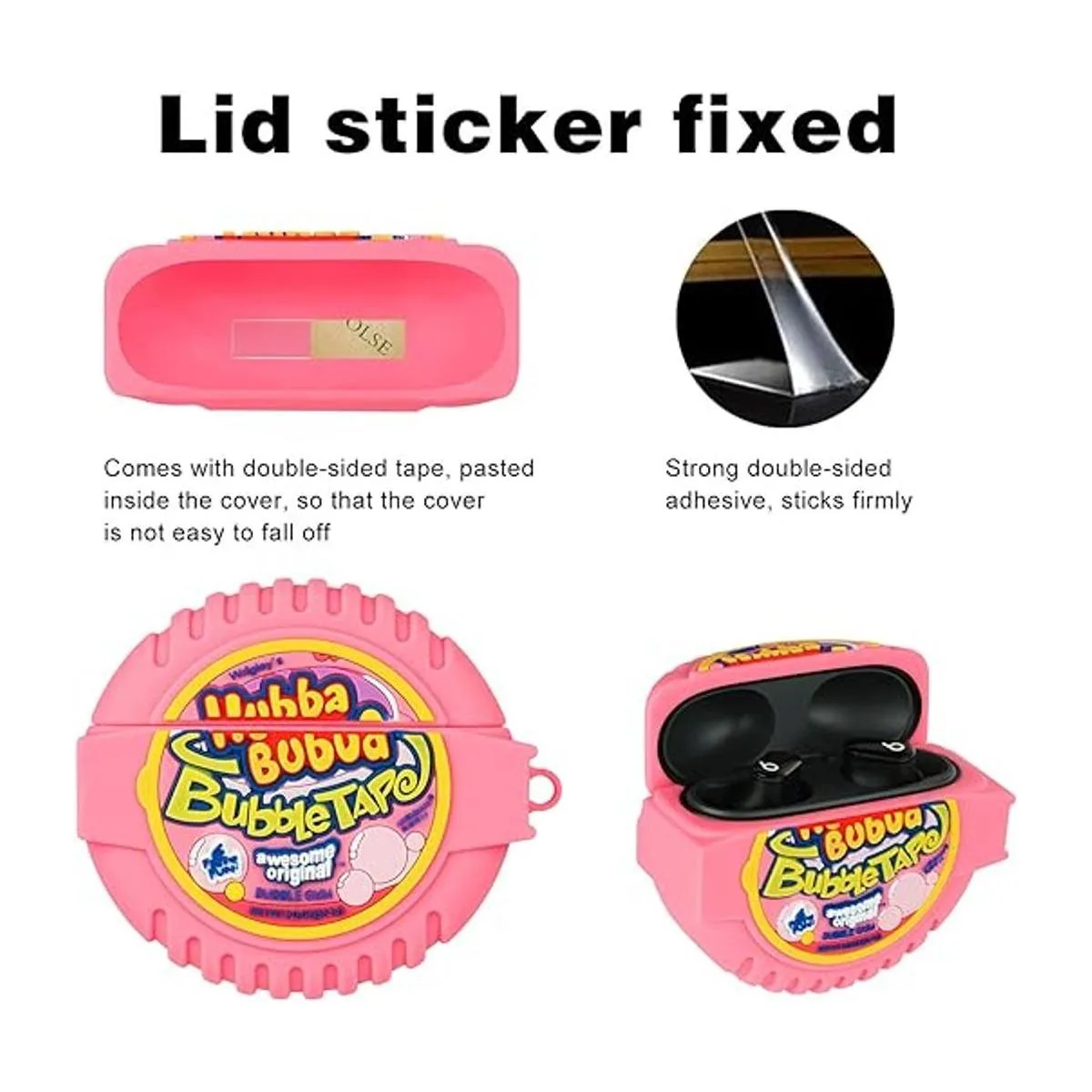 Jowhep Funda para Beats Studio Buds divertida y única_4