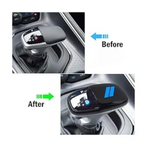 SENSHINE Cubierta de la cabeza del pomo de cambios para_5