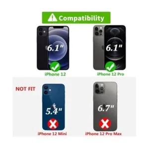 Diseñada para iPhone 12 ProiPhone 12 funda tipo cartera_5