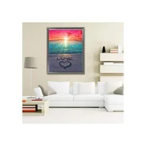 Kit de pintura de diamantes 5D para la playa por números_6