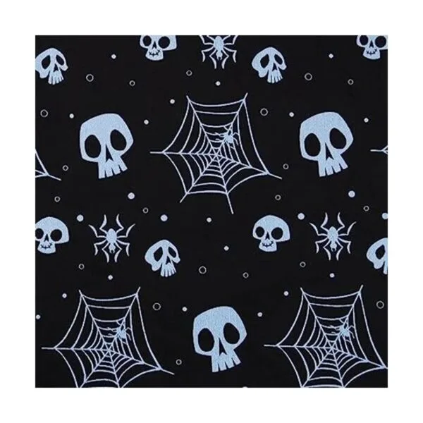 30 hojas de papel de seda negro de Halloween a granel 20_1