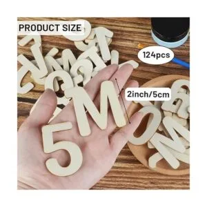 124 letras de madera de 2 pulgadas para manualidades_2