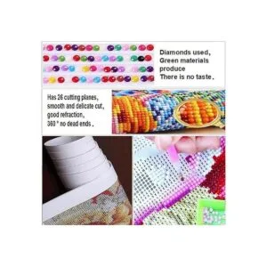 Kit de pintura de diamantes 5D para la playa por números_3