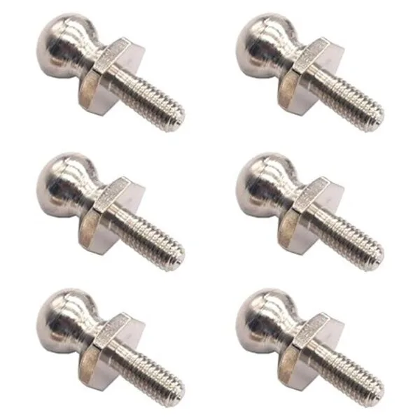 8 tornillos de cabeza de bola de metal de Vgoohobby de_2