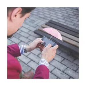 4 soportes para teléfono celular con sombrilla para el_7