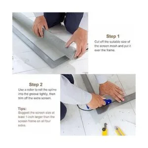 uxcell Rejilla de pantalla 39.4 ft de largo tira de_5