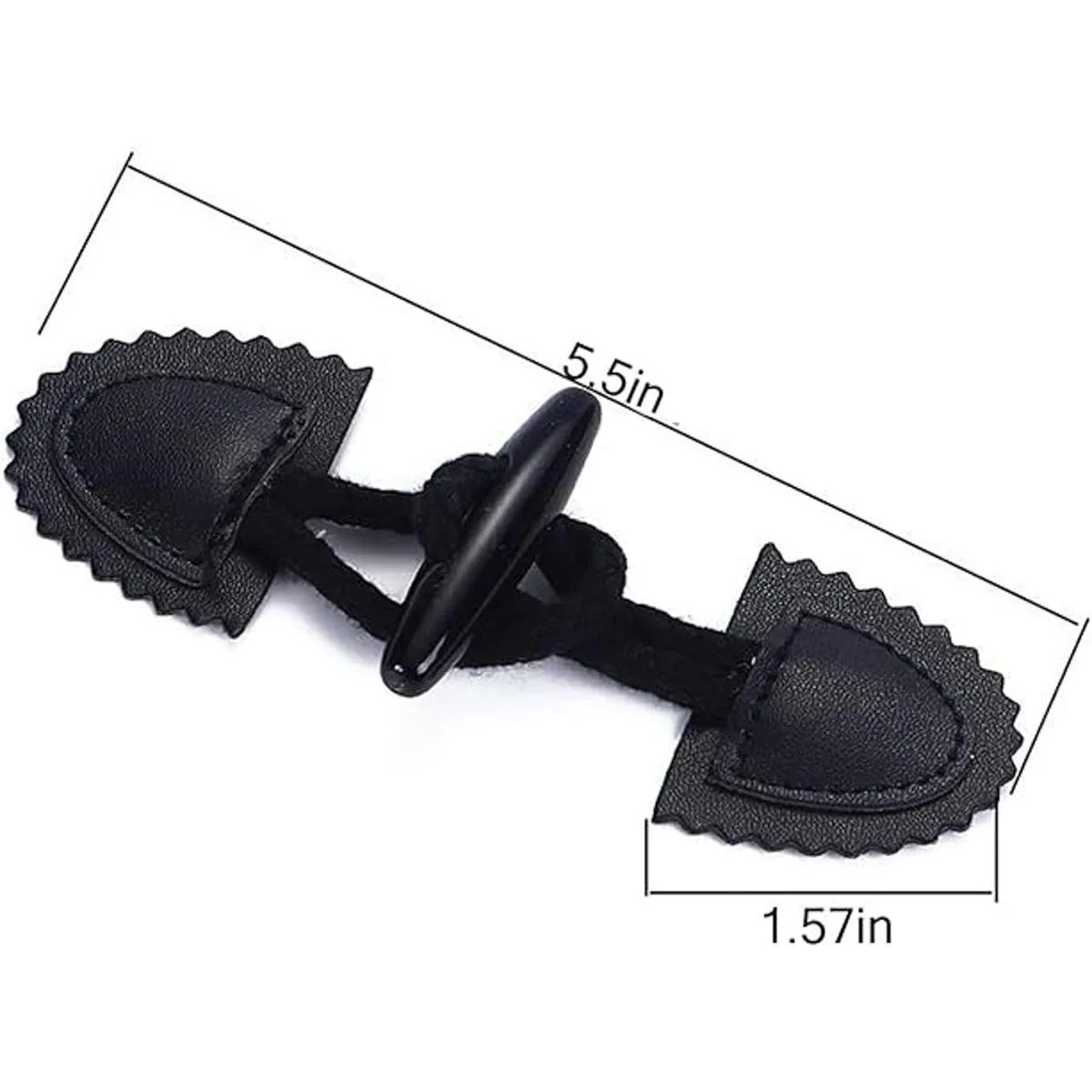 FMHXG 4 piezas de cierre de palanca con botón de cuerno de_2