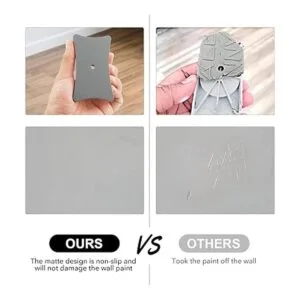 Protector de pared para puerta de bebé paquete de 4 tazas_3