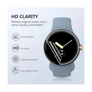 Paquete de 6 protectores de pantalla EGV para Google Pixel_3