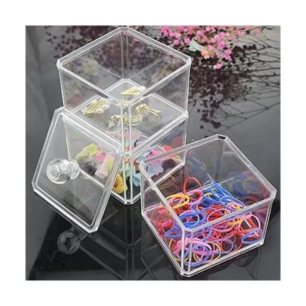 Hair Accessories Organizer for Girls LOHRYVIO 3 Stackable_4