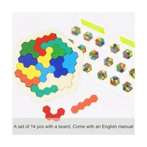 Paquete de 2 rompecabezas de bloques rusos de madera_3