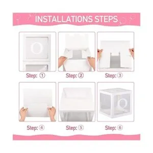 TECKED Decoraciones de primer cumpleaños para niños o_4