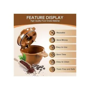 KEEPOW Filtro de café reutilizable para cafetera Hamilton_3