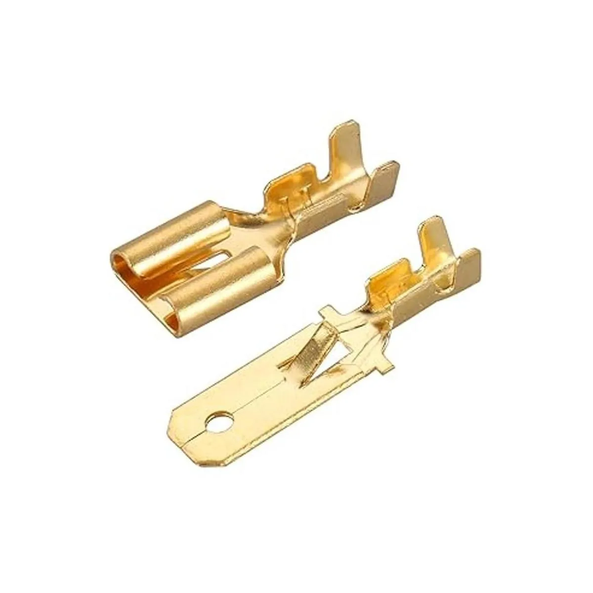 Baomain hembra espada rápida empalme terminales 0.248 in_2