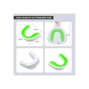 LPONJAR Paquete de 5 protectores bucales para niños y_2