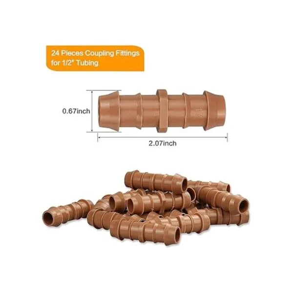 JOYPRO 24 piezas de acoplamientos de púas de riego por_2
