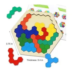 Paquete de 2 rompecabezas de bloques rusos de madera_5