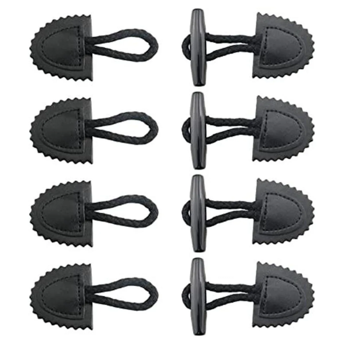 FMHXG 4 piezas de cierre de palanca con botón de cuerno de_1