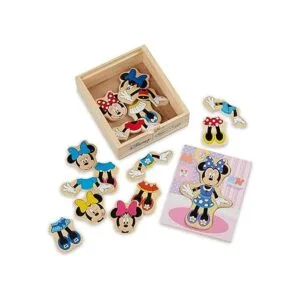 Set de madera Mix and Match para vestir personajes Minnie_5