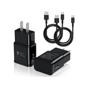 Cargador tipo C carga rápida paquete de 2 unidades USB C_1