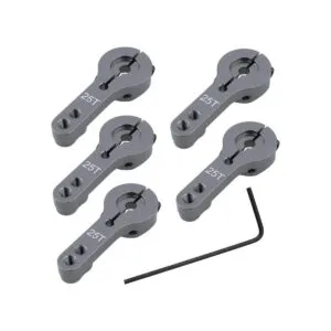 5Pack hobbypark M3 25T de aluminio Servo Cuerno de metal_4