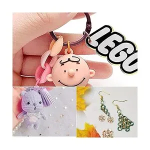 300 anillos abiertos de metal de 10 colores de 0.315 in_6