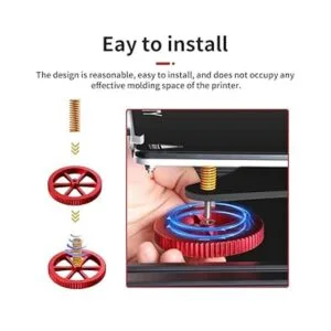 Creality Tuercas niveladoras de metal con muelles de_4