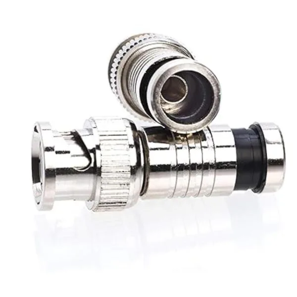 BNC Rg59 Conector coaxial de compresión macho para cámara_5