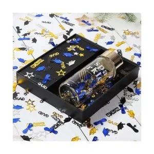 Graduation PartyDecorations NavyBlue GoldSilver Confetti_6