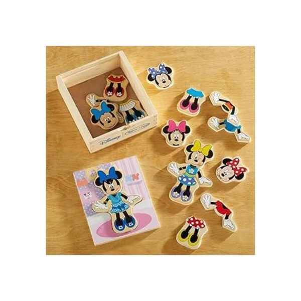 Set de madera Mix and Match para vestir personajes Minnie_3