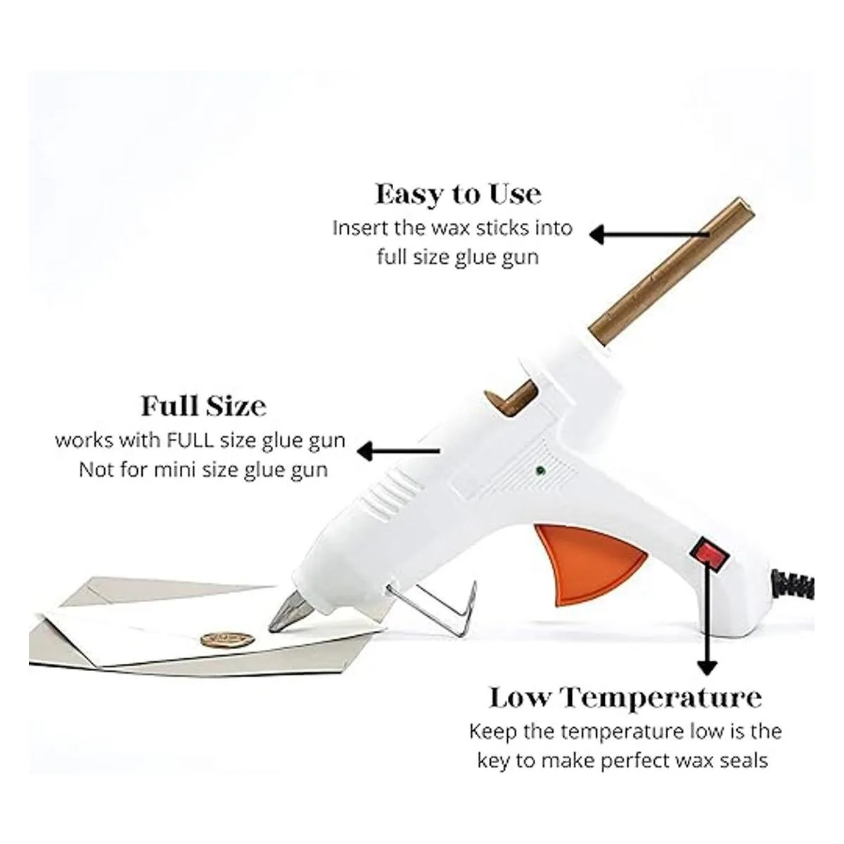 UNIQOOO Prosecco Barras de cera de sellado de de_6