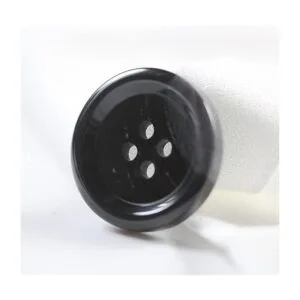 50 botones negros grandes de 1 pulgada para coser botones_3