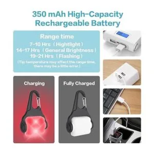 Luces para perros para caminar nocturno luz de collar de_5