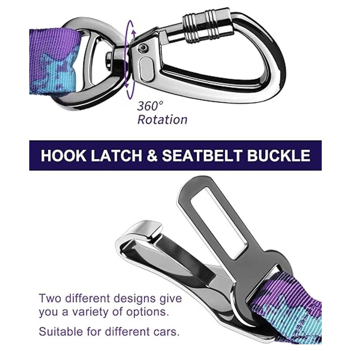 Seat Belt Adjustable Safety Seatbelt 3in1 Car Harness for_3