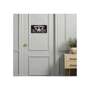 Treatment in Progress Please Do Not Disturb Letrero de_4