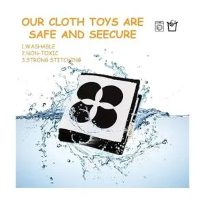 KaPing My Frist Libro suave de alto contraste en blanco y_5