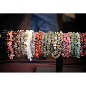 LAIDANLA 400 cuentas de piedra de astillas naturales de 5_6