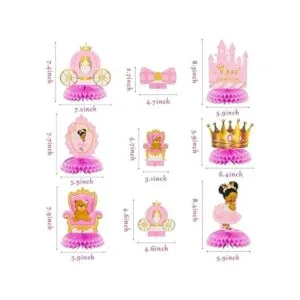 BeYumi 12 piezas de decoración de panal con temática de_2