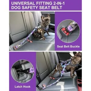 Seat Belt Adjustable Safety Seatbelt 3in1 Car Harness for_6