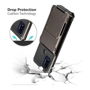 Vofolen Funda para Moto G Pure tipo cartera funda para 4_5