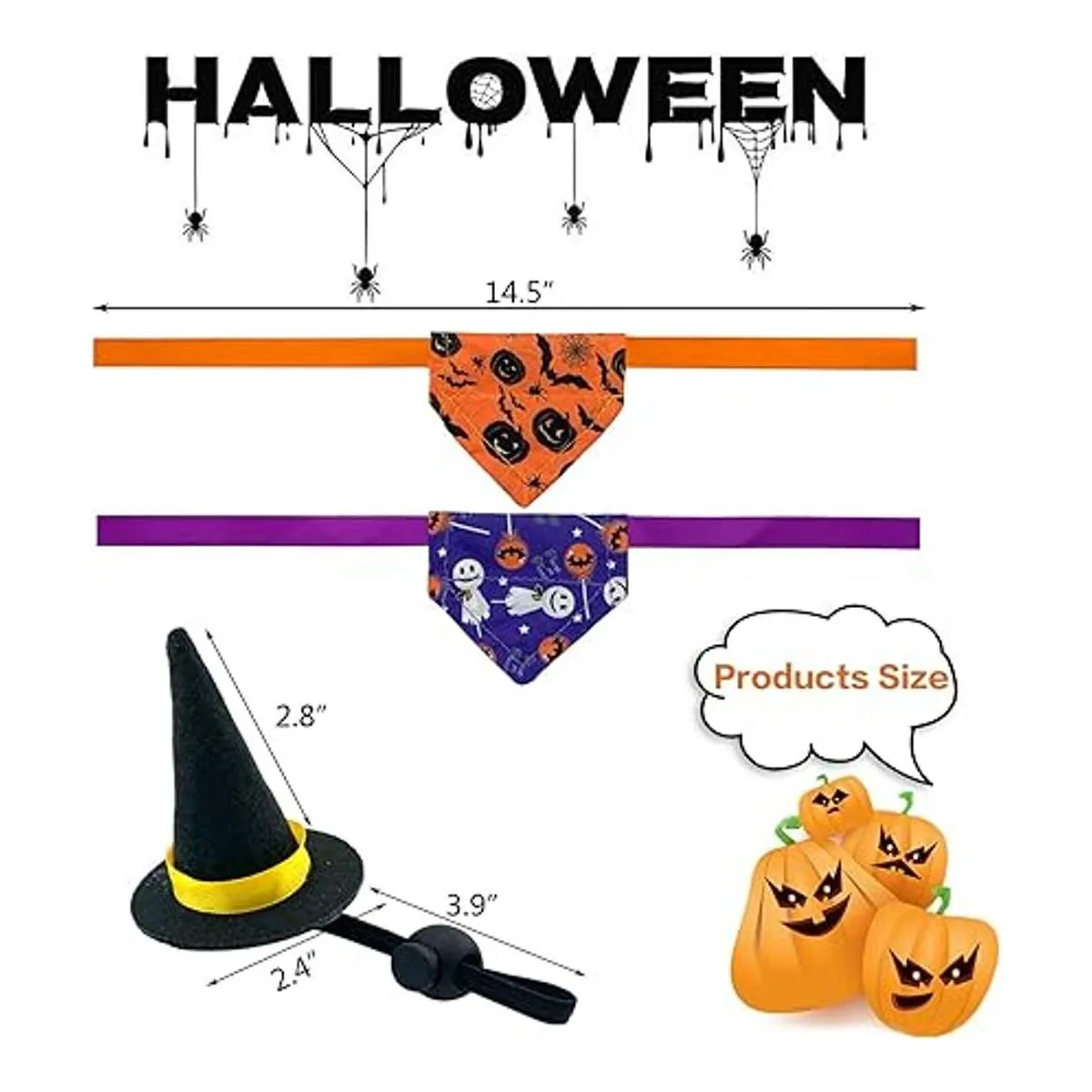 Vehomy Disfraz de bruja de dragón barbudo de Halloween_2