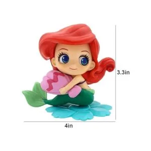 Decoración de pastel de sirena con conchas marinas para_2