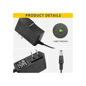 Facmogu Paquete de 2 adaptadores de corriente CC 5V 2A_5