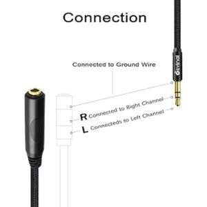 Cable de 14 hembra a 0.138 in Devinal 0.250 in hembra a_5