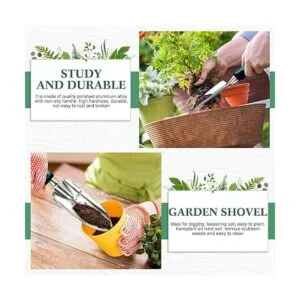 Juego de palas de jardinería pala de mano de jardín_4