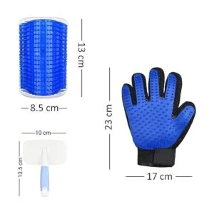 Cepillo y cortaúñas para perros gatos y otras mascotas_5