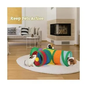 Rypet Túnel de conejillo de indias plegable de 3 vías_6